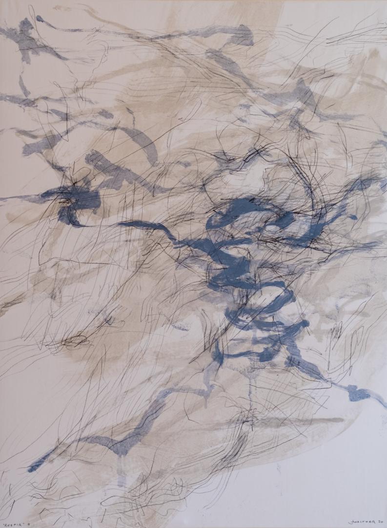 « Respir » 7&#60;br&#62;acryl et graphite / toile&#60;br&#62;120 x 90 cm&#60;br&#62;Fr. 3 '000.-