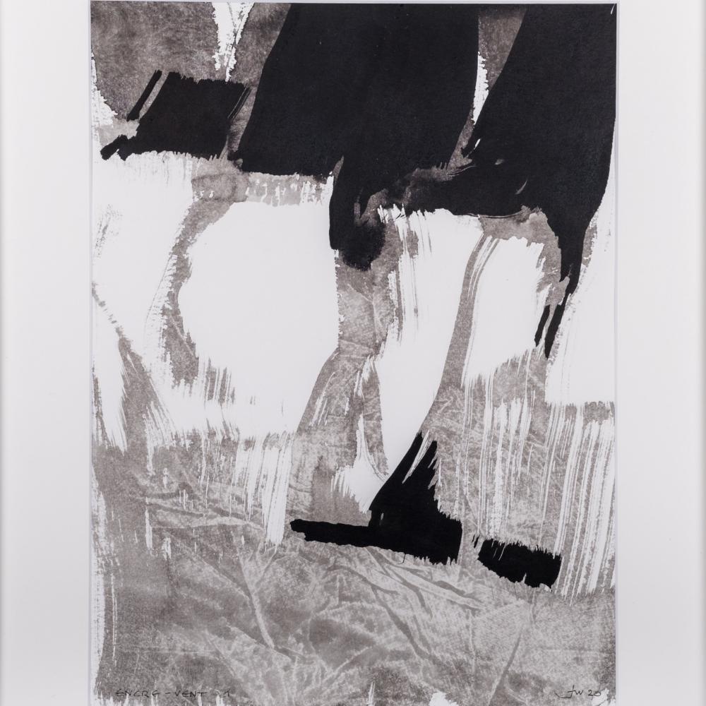 « Encre-vent » 1<br>encre de chine<br>40 x 30 cm<br>Fr. 700.-