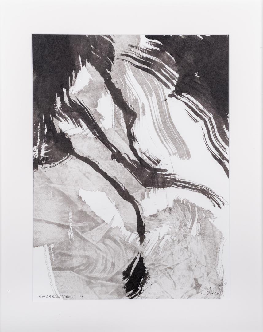« Encre-vent » 4&#60;br&#62;encre de chine&#60;br&#62;40 x 30 cm&#60;br&#62;Fr. 700.-